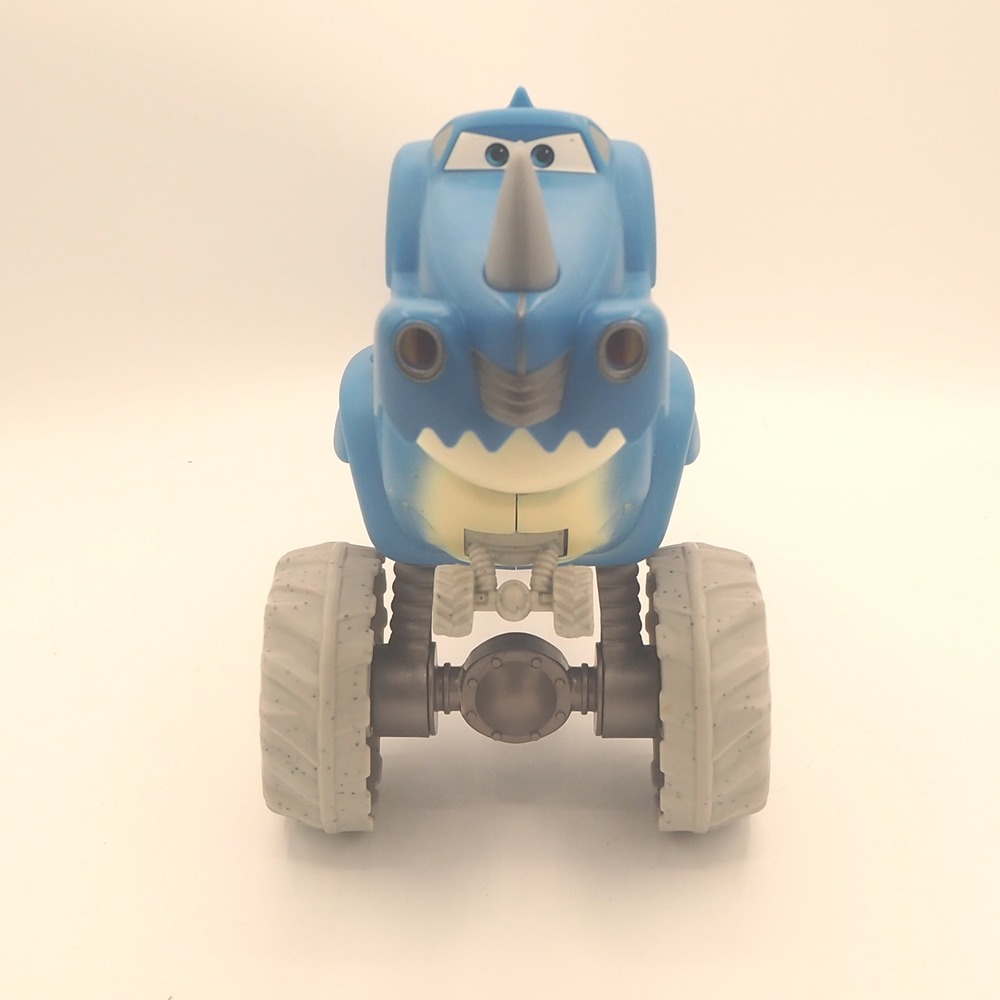 Disney Pixar Cars on the Road Roll-and-Chomp Dino T-Rex 2022 Dinosaur Eats Cars